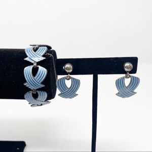 135 Margot de Taxco  bracelet and earrings set